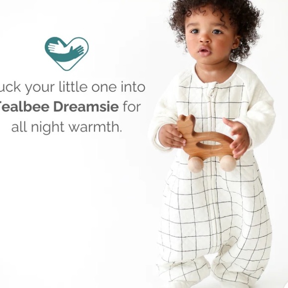 NWT Dreamsie Checkered 0.8 TOG Toddler Sleep Sack Pajamas 1 Piece 12 Mos 2T 18 - Picture 12 of 12